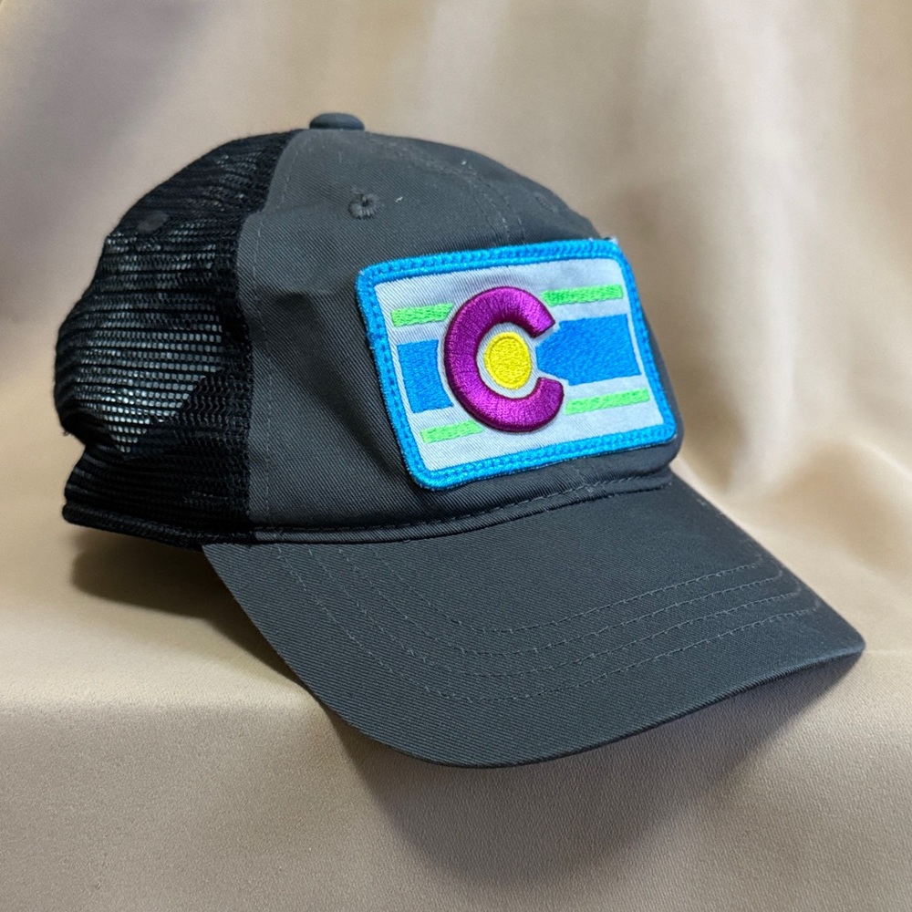 NWT CO Flag Women’s Trucker Hat